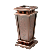 High-End Stainless Steel Lobby Use Dustbin (YW0049)